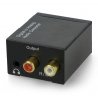 Audiokonverter SPDIF-Buchse mit Kabel - Toslink AK319A - zdjęcie 3