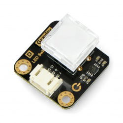 Schwerkraft - LED-Schalter Grün - LED-beleuchteter Taster -