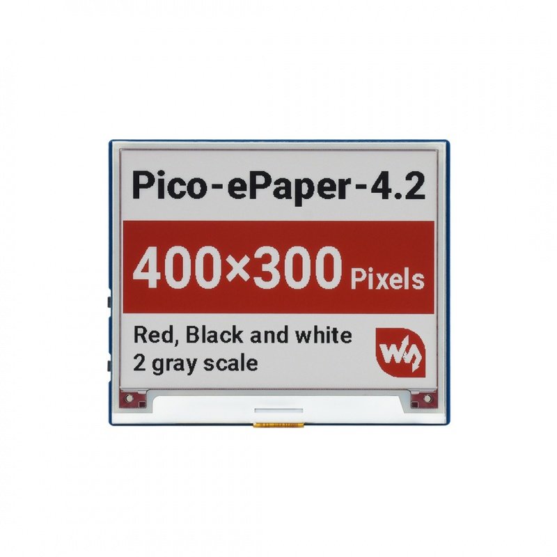 E-Paper E-Ink 4.2'' Modul B 400 × 300px SPI - Display mit