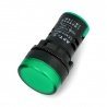 Signallampe 230V AC - 28mm - grün - zdjęcie 1