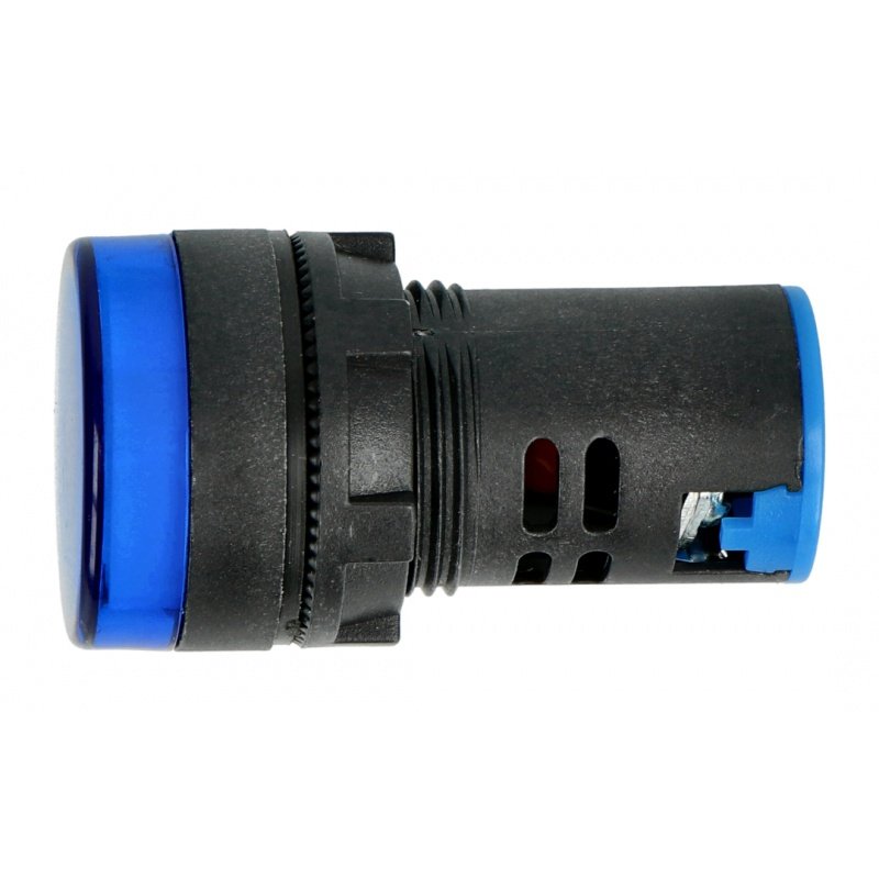 Signallampe 230V AC - 28mm - blau