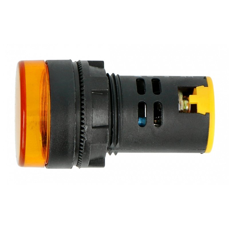 Signallampe 230V AC - 28mm - gelb