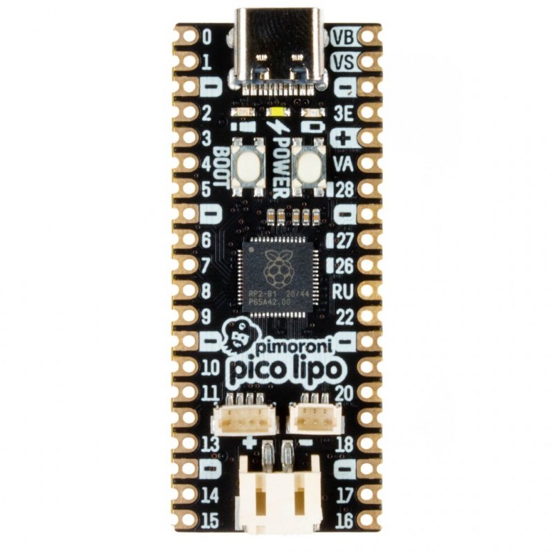 Pimoroni Pico LiPo 4MB - Platine mit RP2040 Mikrocontroller -