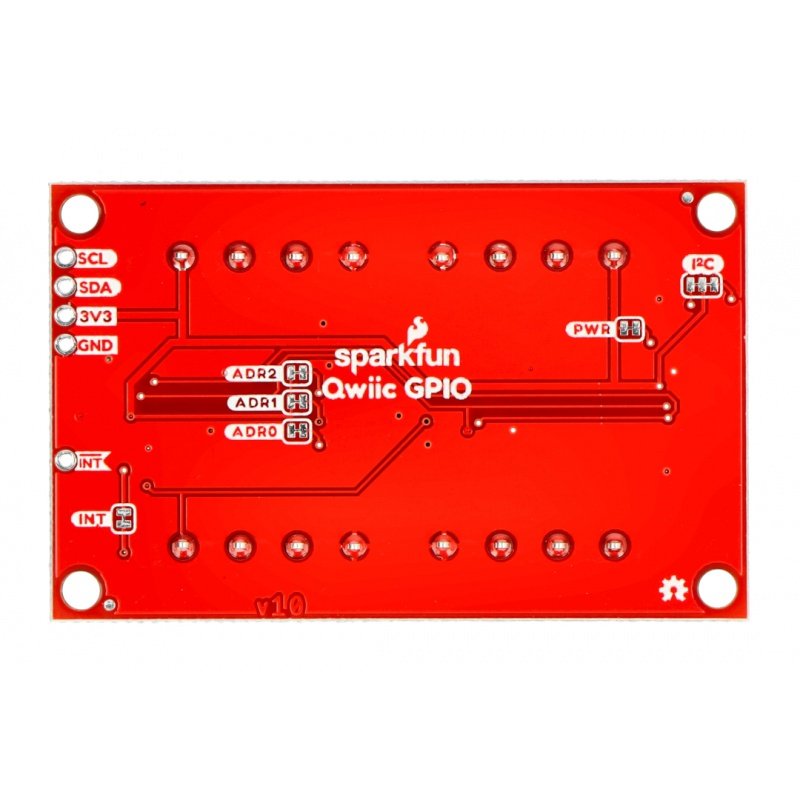 SparkFun Qwiic GPIO - Modul mit acht zusätzlichen GPIO-Pins -