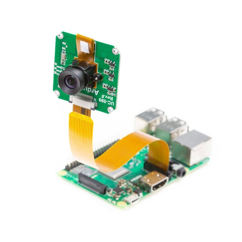 Arducam OV9281 1 Mpx Global Shutter monochrome NoIR-Kamera für