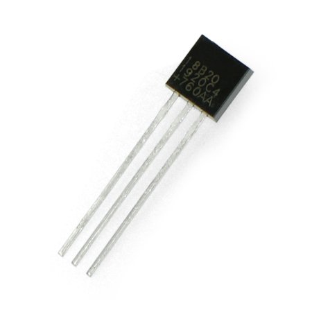 Temperatursensor DS18B20 - digital 1-Wire THT