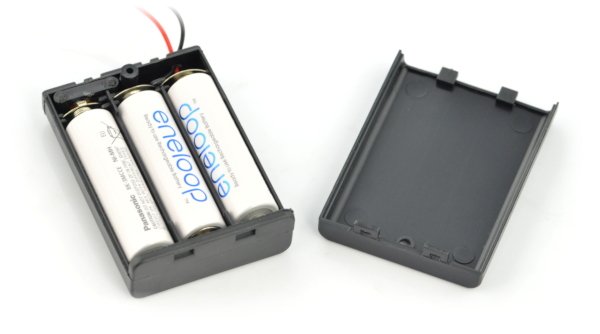 Korb für 3 AA-Batterien