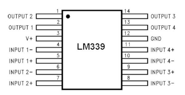 Analogkomparator LM239AD