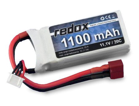 Li-Pol Redox 1100mAh 30C 3S 11,1V