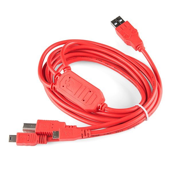 Cerberus 3in1 USB-Kabel 1,8 m – SparkFun CAB-12016