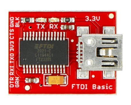 USB-UART FTDI 3,3 V miniUSB-Konverter - SparkFun DEV-09873