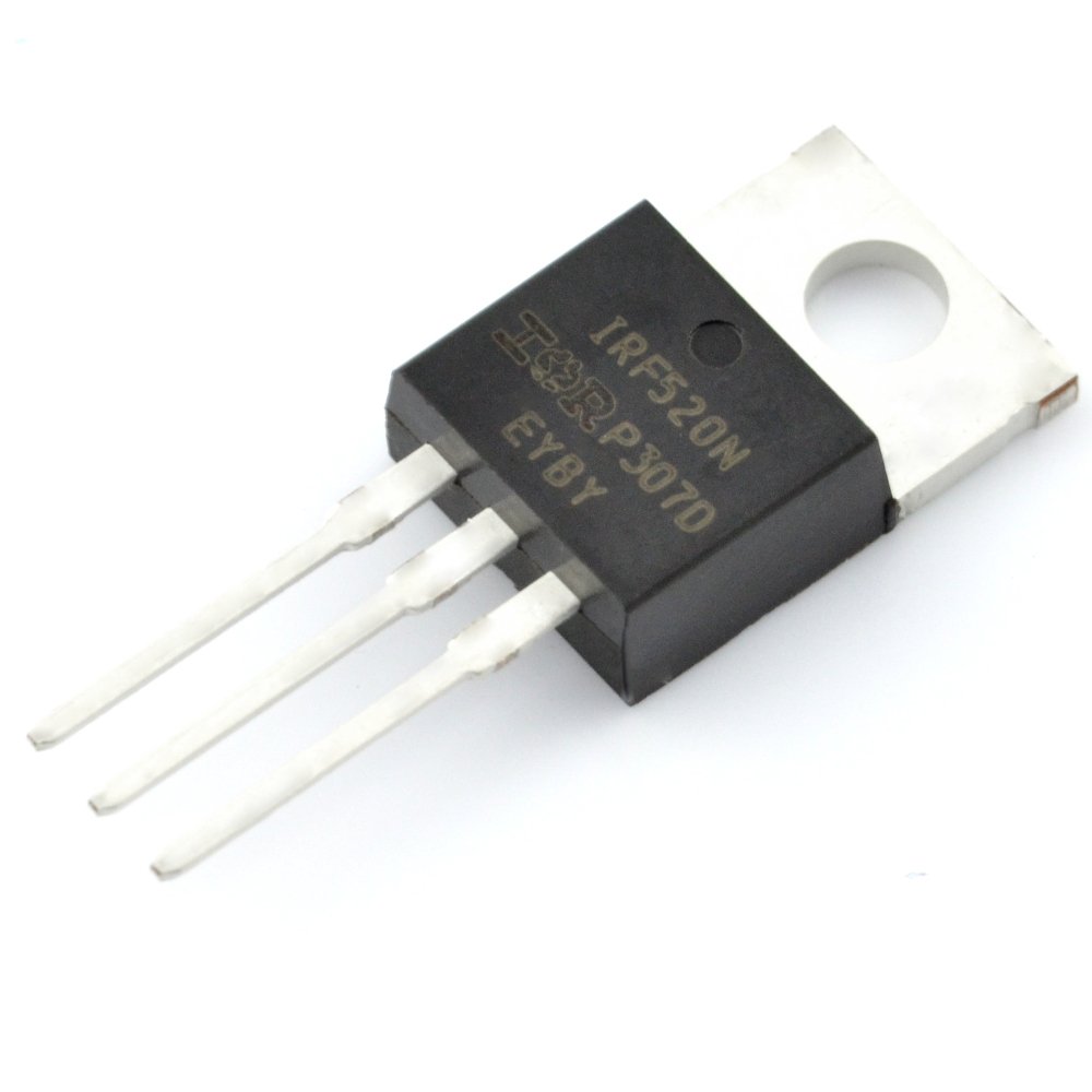 Mosfet Typ N IRF520 THT