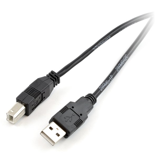 USB A - B Kabel - 1,8 m - schwarz