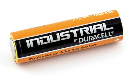 Alkalische AA-Batterie von Duracell Industrial