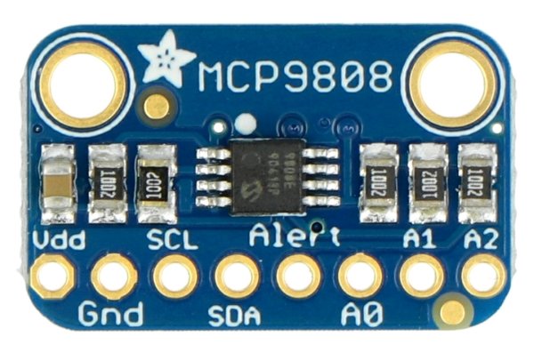 Adafruit MCP9808 - hochpräziser I2C-Temperatursensor