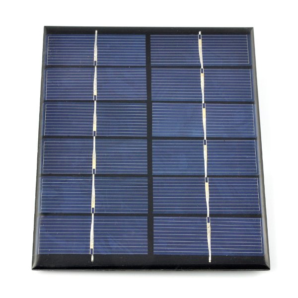 Solarzelle 1W / 6V 136x110x3mm USB