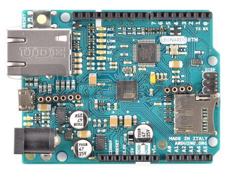 Arduino Leonardo Ethernet - moduł