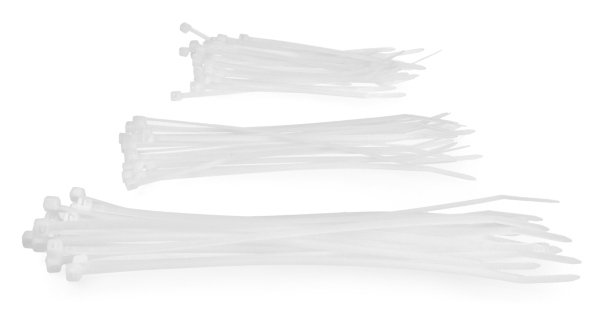 Kabelbinder weiß - 60 Stk.