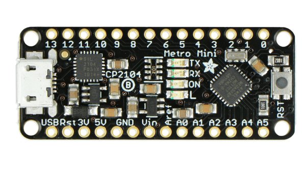 Metro Mini 328 5V/16MHz - Adafruit - kompatybilny Arduino - programowanie - moduł avr - platforma avr