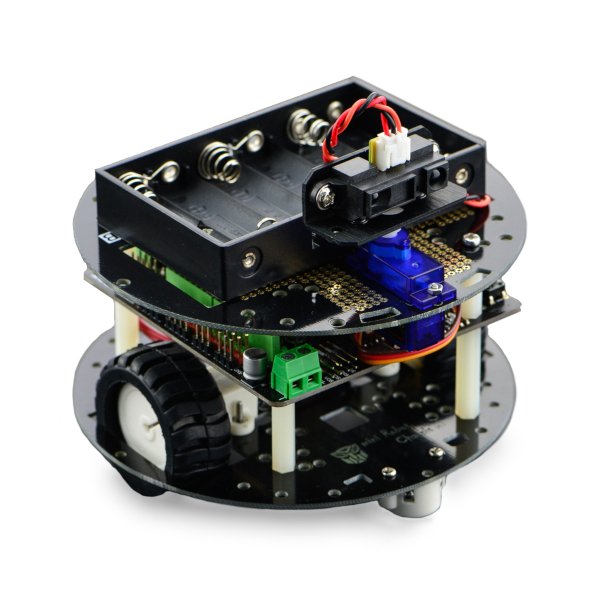 2-Rad-Roboterplattform mit Romeo-Antrieb und Steuerung