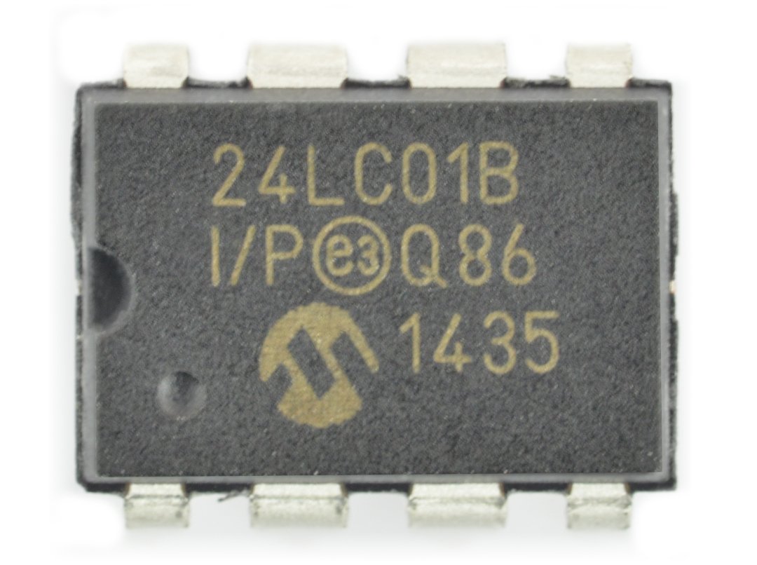 EEPROM 24LC01B-I / P-Speicher