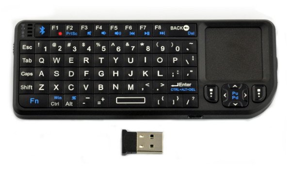Ultra Mini-Tastatur - Tastatur + Touchpad + Anzeige