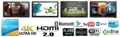 Android 7.1 Smart-TV-Box MXQ PRO 4K RK3229 Kodi QuadCore 1 GB RAM