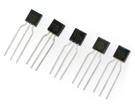 Bipolartransistor NPN BC546B 65V / 0,1A - 5St.