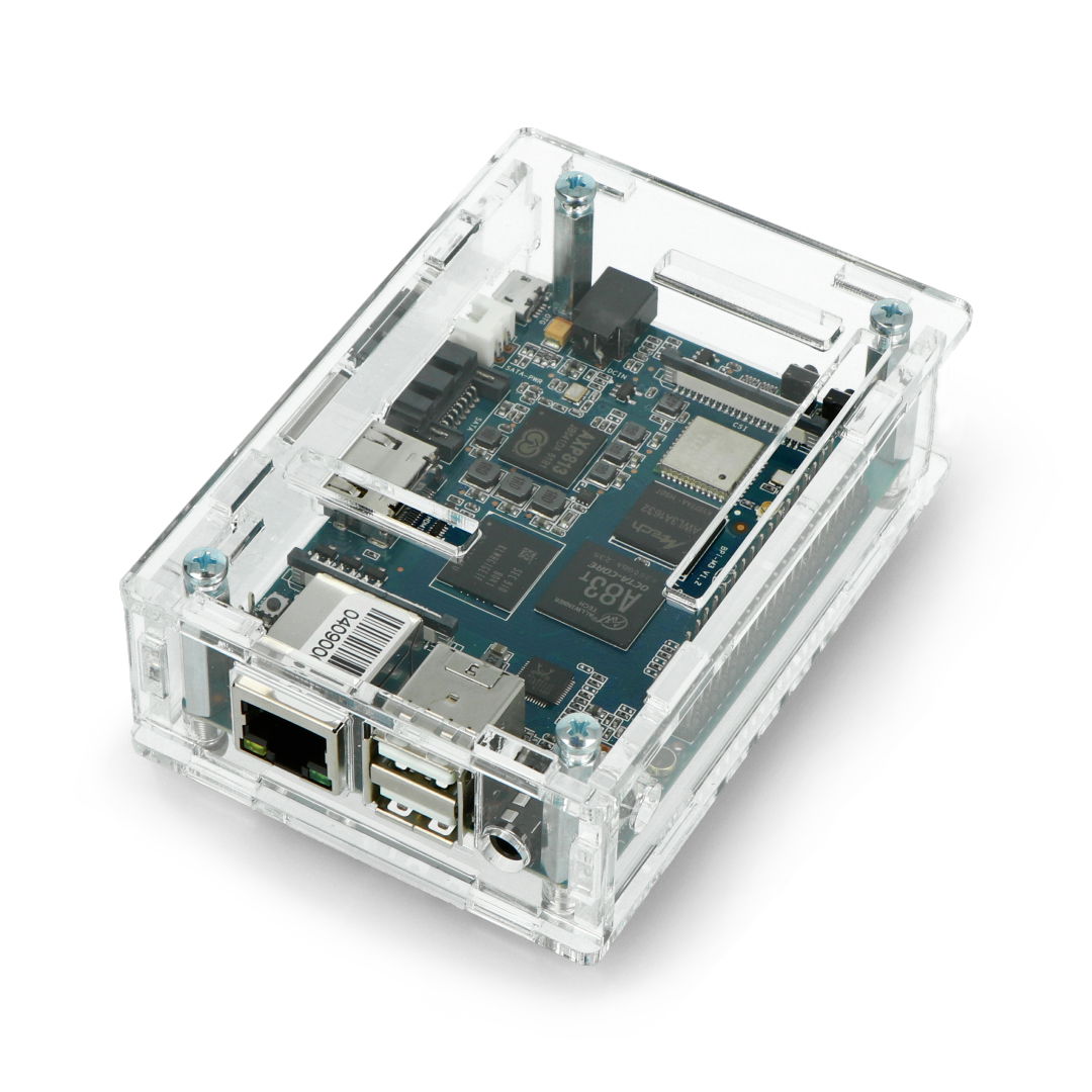 Gehäuse für Banana Pi M3 - Transparente Box