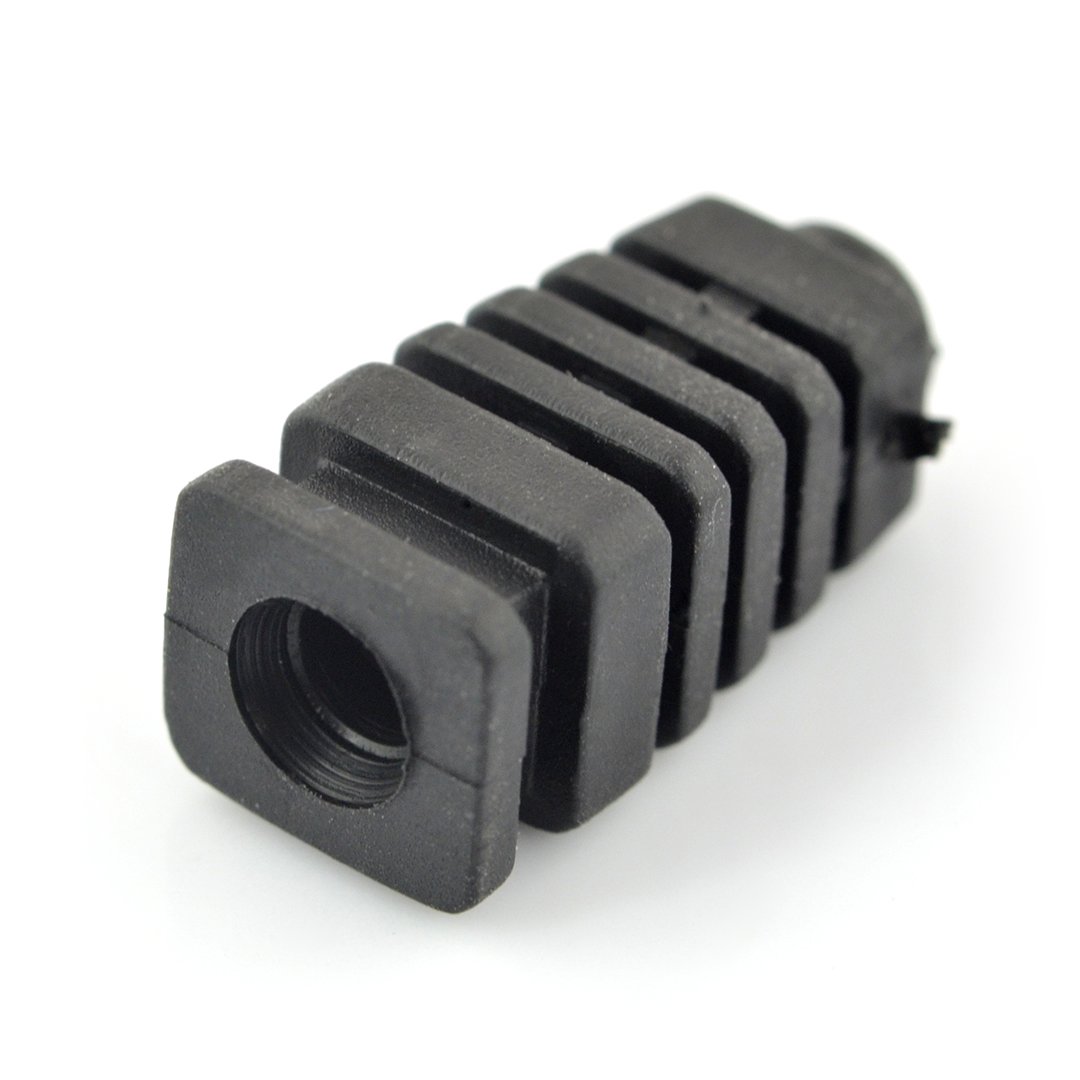 Schwarze Kradex Zugentlastung - fi 5mm