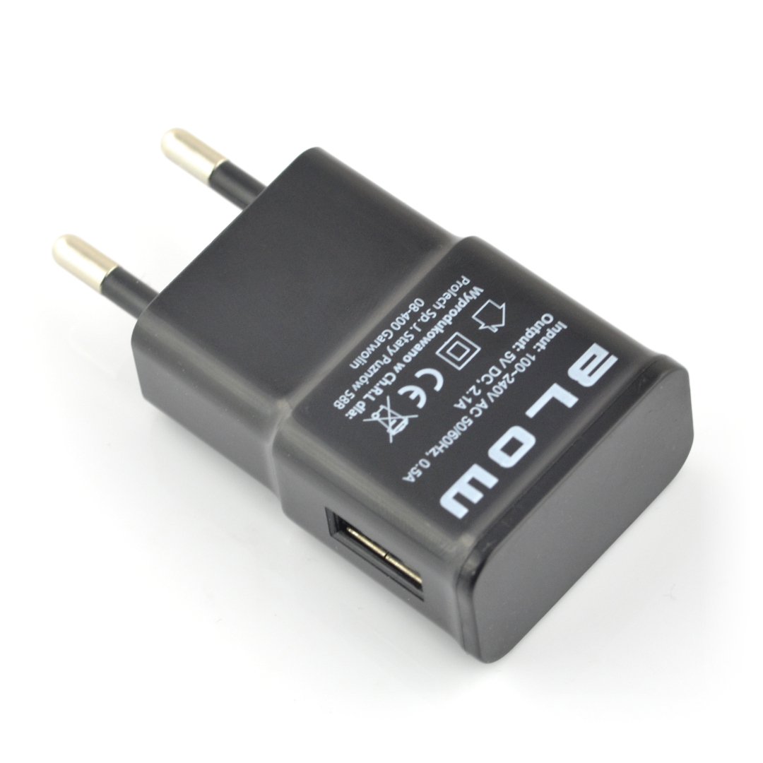 Blow USB 5V 2.1A Netzteil + MicroUSB-Kabel