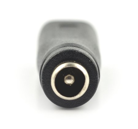 Adapter 5,5 / 2,1 mm Buchse - MicroUSB-Stecker