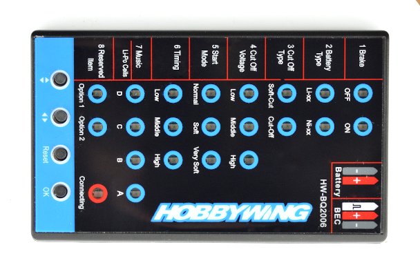 Programmierkarte für HW-BQ2006 Controller - HobbyWing