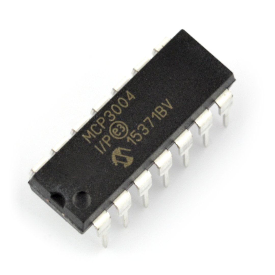 A / C-Konverter MCP3004-I / P 10-Bit-4-Kanal-SPI - DIP