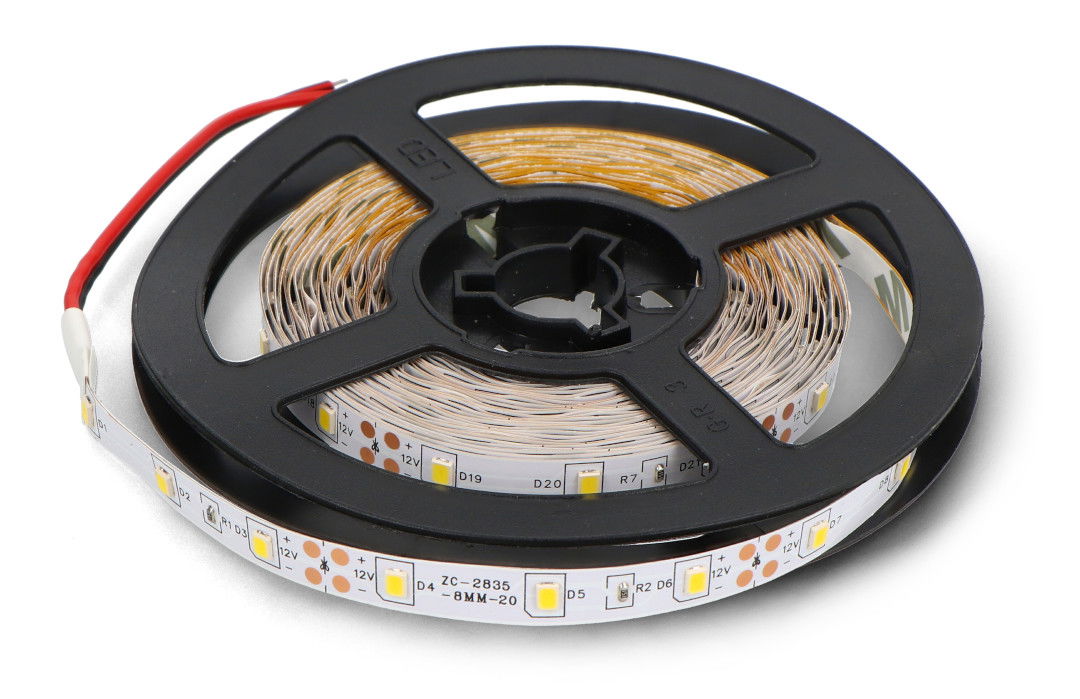 Pasek LED SMD3528 IP20 4,8W, 60 diod/m, 8mm, barwa neutralna biała - 5m