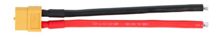 XT60-Buchse mit 10-cm-Kabel.