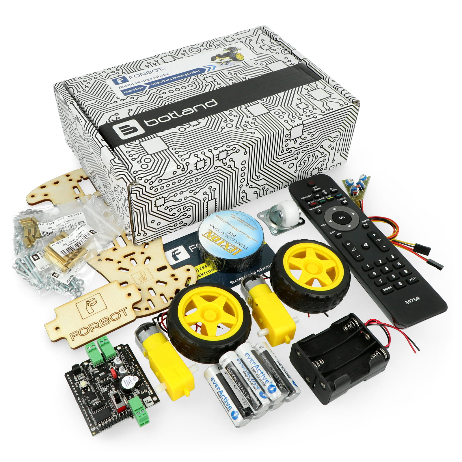 Forbot Bausatz zum Bau eines Roboters