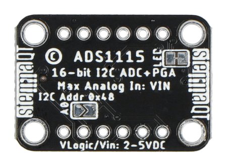 ADS1115 - ADC 16-Bit-4-Kanal-I2C-Konverter mit Softwareverstärkung - Adafruit 1085