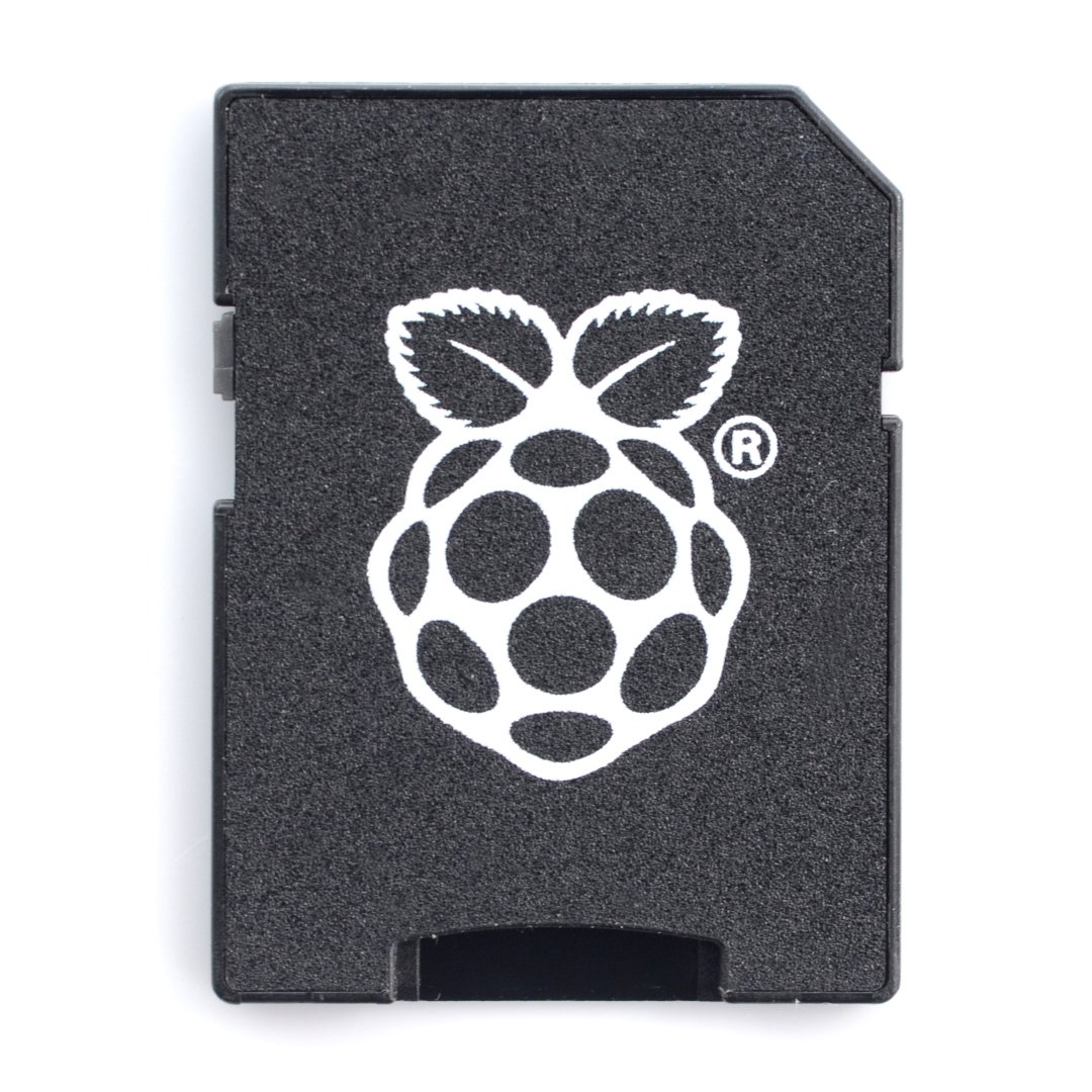 MicroSD - SD-Kartenadapter mit dem Raspberry Pi-Logo