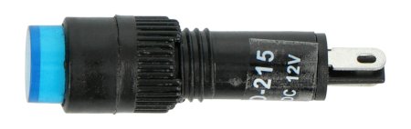 12-V-DC-Anzeige - 8 mm - blau.