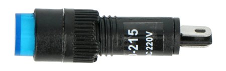 Signallampe 230 V AC - 8 mm - blau.
