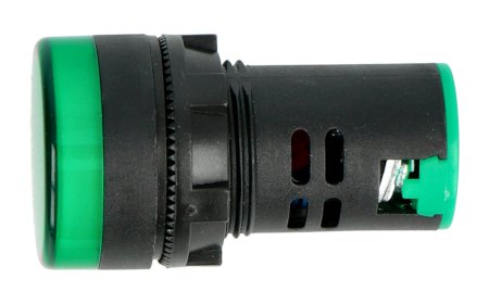 Signallampe 230V AC - 28mm - grün