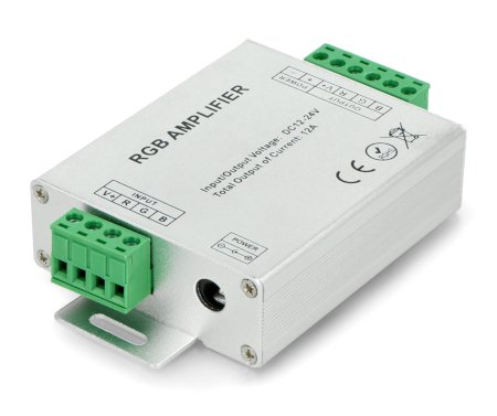 RGB-Verstärker für LED-Streifen und Streifen - 12-24 V / 288 W.