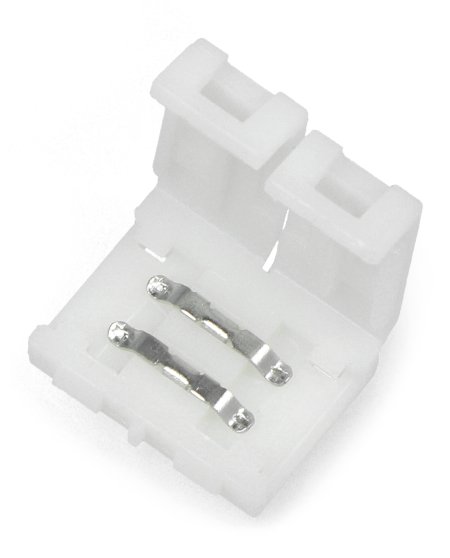 Stecker für LED-Streifen und Streifen SMD 3528 8 mm 2-polig.