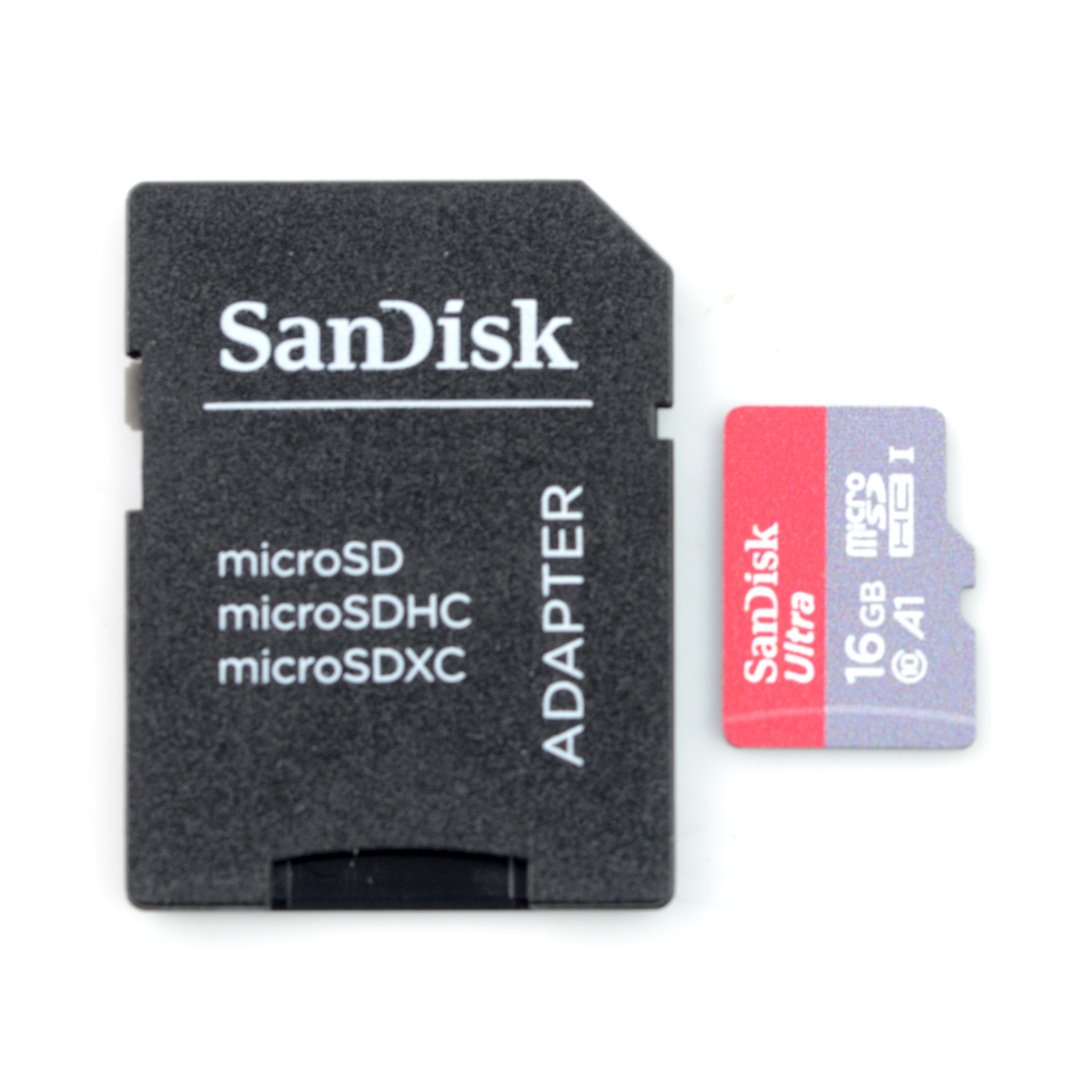 Das Set enthält einen Adapter, mit dem Sie eine microSD-Karte in einen SD-Kartenleser einlegen können.