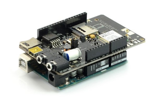 B-GSMGNSS Shield v2.105 GSM / GPRS / SMS / DTMF + GPS + Bluetooth - für Arduino und Raspberry Pi + Anschlüsse für Arduino