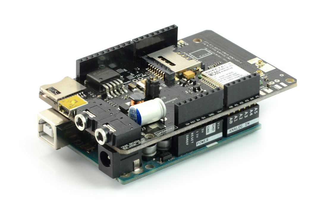 B-GSMGNSS Shield v2.105 GSM / GPRS / SMS / DTMF + GPS + Bluetooth - für Arduino und Raspberry Pi