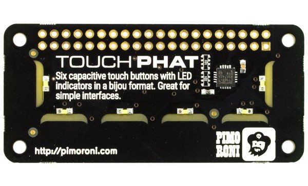 Touch pHAT - Overlay mit kapazitivem Touch für Raspberry Pi