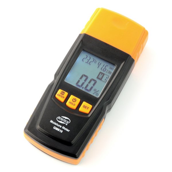 Benetech GM610 Brennstoff-/Gipsfeuchtigkeits- und Temperaturmessgerät