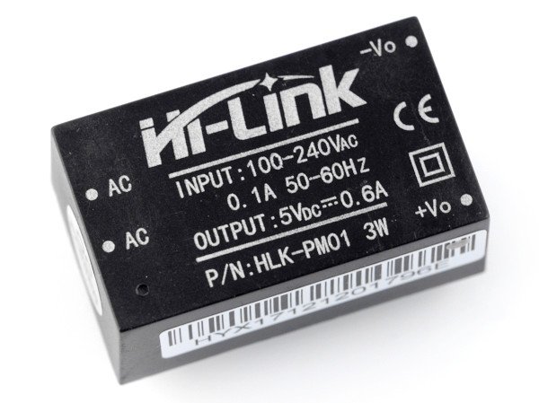 Hi-Link HLK-PM01 100V-240VAC / 5VDC Netzteil - 0,6A